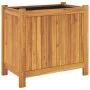 Jardinera con forro madera maciza de acacia 54x31x50 cm de , Maceteros y jardineras - Ref: Foro24-366431, Precio: 69,62 €, De...