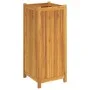 Jardinera con forro madera maciza de acacia 42x42x100 cm de , Maceteros y jardineras - Ref: Foro24-366438, Precio: 107,81 €, ...