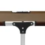 Tumbona senior extra alta plegable aluminio marrón de vidaXL, Tumbonas - Ref: Foro24-47916, Precio: 175,03 €, Descuento: %