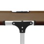 Tumbona senior extra alta plegable aluminio marrón de vidaXL, Tumbonas - Ref: Foro24-47916, Precio: 178,14 €, Descuento: %