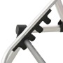 Tumbona senior extra alta plegable aluminio marrón de vidaXL, Tumbonas - Ref: Foro24-47916, Precio: 178,14 €, Descuento: %