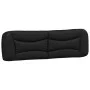 Estructura de cama con luz LED cuero PE negro blanco 180x200 cm de , Camas y somieres - Ref: Foro24-3213953, Precio: 264,13 €...