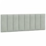 Cabecero de cama acolchado terciopelo gris claro 120 cm de , Cabeceros y pies de cama - Ref: Foro24-374661, Precio: 48,30 €, ...