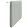 Light gray velvet padded headboard 120 cm by , Headboards and footboards - Ref: Foro24-374661, Price: 46,46 €, Discount: %