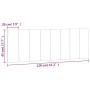 Cabecero de cama acolchado terciopelo gris claro 120 cm de , Cabeceros y pies de cama - Ref: Foro24-374661, Precio: 48,30 €, ...