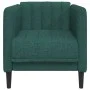Sillón de tela verde oscuro de , Sofás - Ref: Foro24-372599, Precio: 151,44 €, Descuento: %