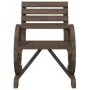 Sillas de jardín 4 unidades madera maciza de abeto de , Sillas de jardín - Ref: Foro24-3207128, Precio: 434,74 €, Descuento: %
