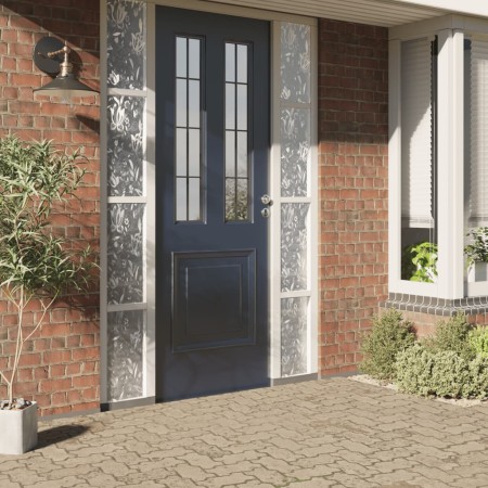 Láminas de ventana esmerilada 2 uds PVC patrón de flores de , Láminas para ventana - Ref: Foro24-3208981, Precio: 34,19 €, De...