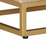 Mueble de TV madera maciza de mango y hierro 110x30x40 cm de , Almacenamiento para CD y DVD - Ref: Foro24-372022, Precio: 144...