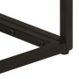 Mesa consola madera maciza de mango y hierro negro 90x30x76 cm de , Mesas auxiliares - Ref: Foro24-372003, Precio: 108,37 €, ...