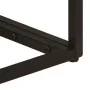 Mesa consola madera maciza de mango y hierro negro 90x30x76 cm de , Mesas auxiliares - Ref: Foro24-372003, Precio: 107,41 €, ...