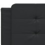 Cabecero de cama acolchado cuero sintético negro 200 cm de , Cabeceros y pies de cama - Ref: Foro24-374883, Precio: 58,49 €, ...