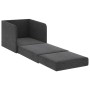 Sillón convertible tela gris oscuro en Sillones | Comprar online en Foru.es