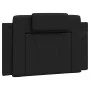 Cama con colchón cuero sintético negro 90x190 cm de , Camas y somieres - Ref: Foro24-3208761, Precio: 256,70 €, Descuento: %