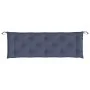 Cojines banco jardín 2 uds tela Oxford azul marino 150x50x7 cm de , Cojines para sillas y sofás - Ref: Foro24-379085, Precio:...