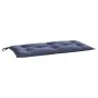 Cojín para banco de jardín tela Oxford azul marino 100x50x7 cm de , Cojines para sillas y sofás - Ref: Foro24-378938, Precio:...
