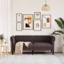 Chesterfield 2-Sitzer-Sofa aus dunkelbraunem Stoff von , Sofas - Ref: Foro24-372550, Preis: 299,62 €, Rabatt: %