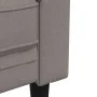 Sofá Chesterfield de 2 plazas tela gris taupe de , Sofás - Ref: Foro24-372552, Precio: 249,99 €, Descuento: %