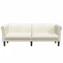 Sofá de 3 plazas terciopelo crema de , Sofás - Ref: Foro24-372592, Precio: 258,66 €, Descuento: %