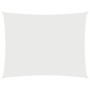 Toldo de vela rectangular tela Oxford blanco 2x3,5 m en Sombrillas | Comprar online en Foru.es