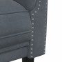 Sofá de 3 plazas terciopelo gris oscuro de , Sofás - Ref: Foro24-372586, Precio: 285,03 €, Descuento: %