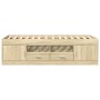 Tumbona con cajones madera ingeniería roble Sonoma 90x200 cm de , Camas y somieres - Ref: Foro24-3280246, Precio: 267,12 €, D...