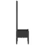Jardinera con enrejado PP negro 40x40x142 cm de , Maceteros y jardineras - Ref: Foro24-367918, Precio: 55,43 €, Descuento: %
