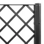 Jardinera con enrejado PP negro 40x40x142 cm de , Maceteros y jardineras - Ref: Foro24-367918, Precio: 55,43 €, Descuento: %