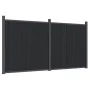 Graues WPC-Zaunelement 353 x 186 cm von , Zaunpaneele - Ref: Foro24-3282790, Preis: 780,92 €, Rabatt: %