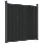 Panel de valla WPC gris 353x186 cm de , Paneles de vallas - Ref: Foro24-3282790, Precio: 802,84 €, Descuento: %