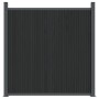 Panel de valla WPC gris 353x186 cm de , Paneles de vallas - Ref: Foro24-3282790, Precio: 802,84 €, Descuento: %