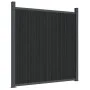 Graues WPC-Zaunelement 353 x 186 cm von , Zaunpaneele - Ref: Foro24-3282790, Preis: 780,92 €, Rabatt: %