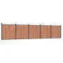Panel de valla WPC marrón 872x186 cm de , Paneles de vallas - Ref: Foro24-3282802, Precio: 1,00 €, Descuento: %