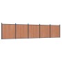 Panel de valla WPC marrón 872x186 cm de , Paneles de vallas - Ref: Foro24-3282802, Precio: 2,00 €, Descuento: %