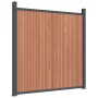 Panel de valla WPC marrón 872x186 cm de , Paneles de vallas - Ref: Foro24-3282802, Precio: 2,00 €, Descuento: %