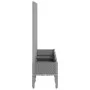 Jardinera con enrejado PP gris claro 160x40x142 cm de , Maceteros y jardineras - Ref: Foro24-367932, Precio: 127,26 €, Descue...