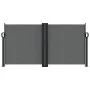 Toldo lateral retráctil gris antracita 120x600 cm de , Sombrillas - Ref: Foro24-4004598, Precio: 121,23 €, Descuento: %
