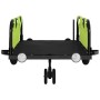 Remolque para bicicletas hierro y tela Oxford verde de , Remolques para bicicletas - Ref: Foro24-94186, Precio: 79,24 €, Desc...