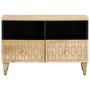 Mueble de TV madera maciza de mango 70x33x46 cm de , Muebles TV - Ref: Foro24-358249, Precio: 60,04 €, Descuento: %