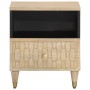 Mesita de noche de madera maciza de mango 40x33x46 cm de , Mesitas de noche - Ref: Foro24-358254, Precio: 39,64 €, Descuento: %