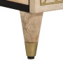 Mesita de noche de madera maciza de mango 40x33x46 cm de , Mesitas de noche - Ref: Foro24-358254, Precio: 39,64 €, Descuento: %