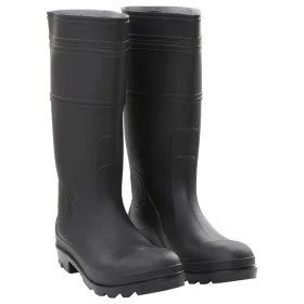 Botas de agua negro número 45 PVC de , Vadeadores para caza y para pesca - Ref: Foro24-137594, Precio: 22,00 €, Descuento: %