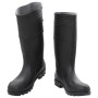 Botas de agua negro número 45 PVC de , Vadeadores para caza y para pesca - Ref: Foro24-137594, Precio: 22,29 €, Descuento: %