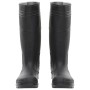 Botas de agua negro número 40 PVC de , Vadeadores para caza y para pesca - Ref: Foro24-137589, Precio: 24,82 €, Descuento: %