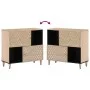 Solid mango wood auxiliary cabinet 80x33x75 cm by , Sideboards - Ref: Foro24-358275, Price: 77,63 €, Discount: %
