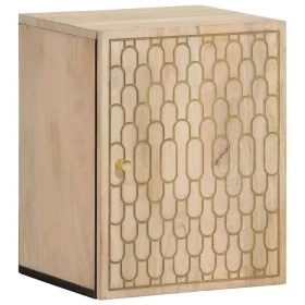 Wall-mounted bathroom cabinet solid mango wood 38x33x48 cm by , bathroom vanities - Ref: Foro24-358268, Price: 62,29 €, Disco...