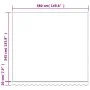 Tela de repuesto de toldo rayas de colores 4x3,5 m de , Toldos - Ref: Foro24-367727, Precio: 62,07 €, Descuento: %
