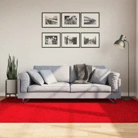 Alfombra de pelo corto OVIEDO rojo 160x230 cm de , Alfombras - Ref: Foro24-375625, Precio: 75,42 €, Descuento: %