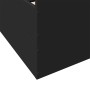 Cama con cajones madera de ingeniería negro 140x190 cm de , Camas y somieres - Ref: Foro24-3280308, Precio: 164,81 €, Descuen...