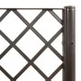 Jardinera con enrejado PP marrón 200x160x142 cm de , Maceteros y jardineras - Ref: Foro24-367945, Precio: 281,78 €, Descuento: %